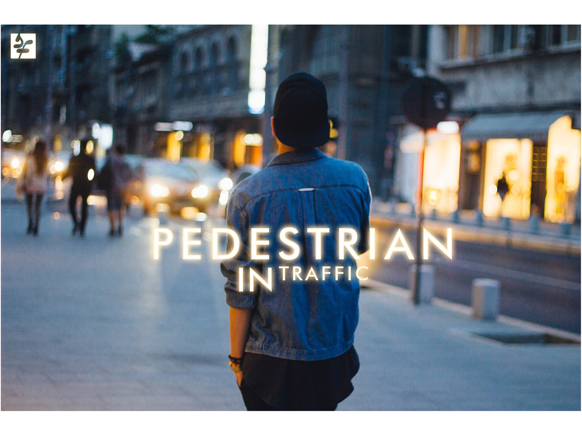 Pedestrian In Traffic